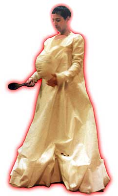 the white derwisch dress