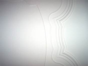 A`minimal kitsch&acute;room installation, shifting the borderlines of `traditional&acute;aspects of sculpture, photography, architecture 