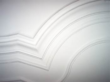 A`minimal kitsch&acute;room installation, shifting the borderlines of `traditional&acute;aspects of sculpture, photography, architecture 