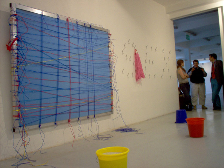 Let&acute;s have - shown at Kunstraum Innsbruck, installation view